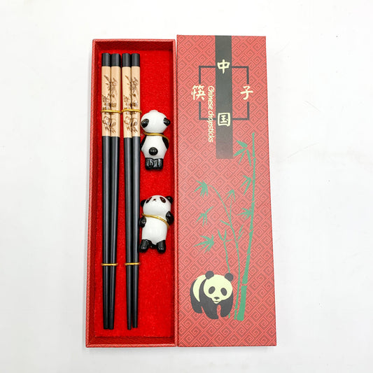 Chinesische Panda Holzstäbchen