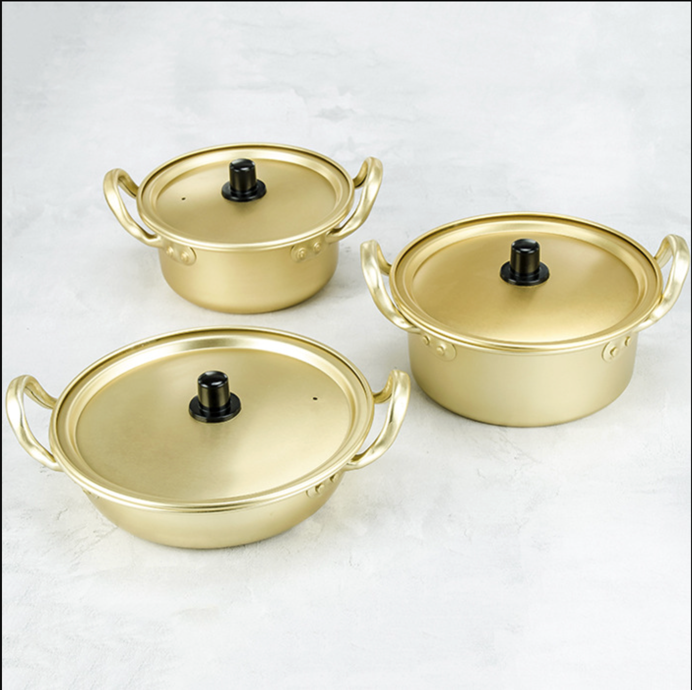 Koreanische Ramen Töpfe